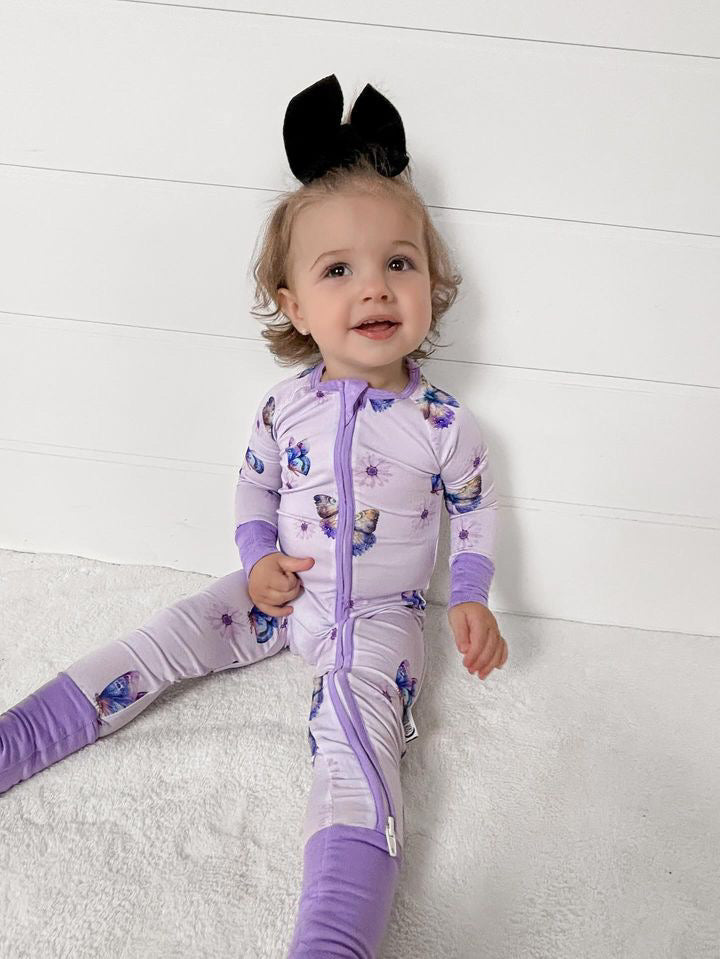 Enchanted - Baby Bamboo Zip Pajama