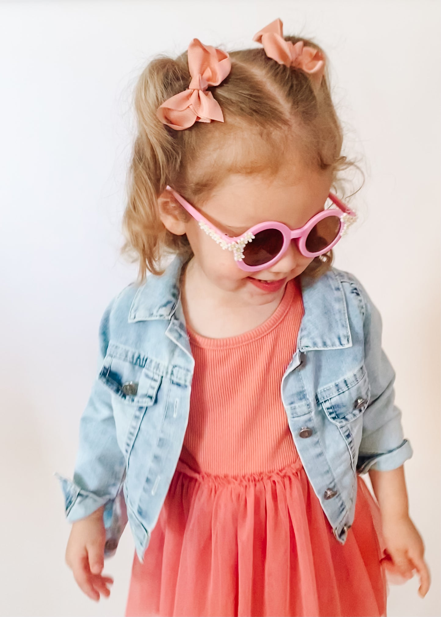 Round Pink Sunglasses