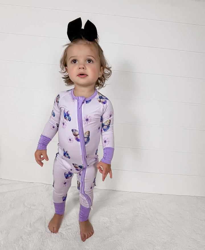 Enchanted - Baby Bamboo Zip Pajama