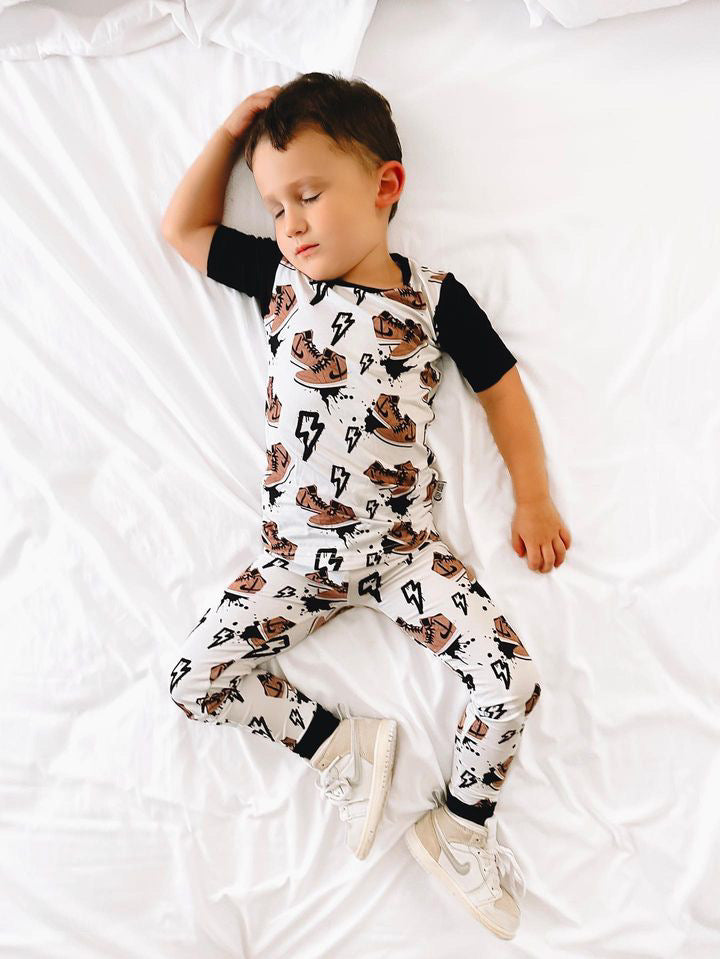 Sneaker- Toddler Two-Piece Bamboo Set