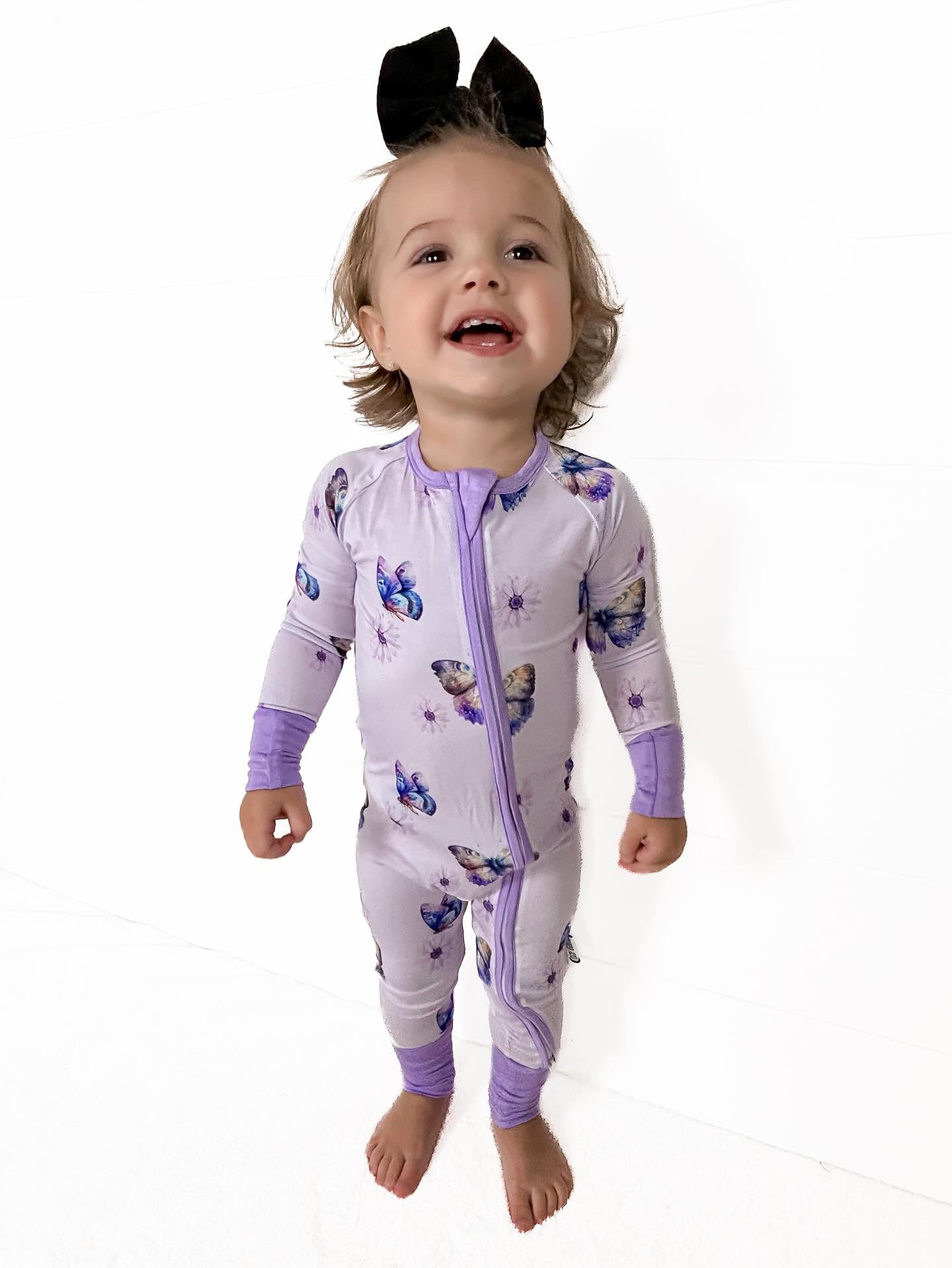 Enchanted - Baby Bamboo Zip Pajama